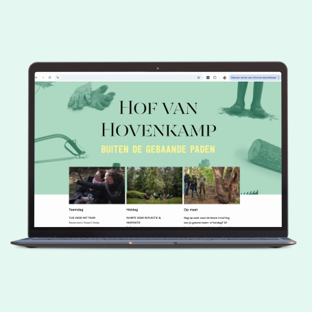 BEKIJK DE CASE HOF VAN HOVENKAMP. BUITEN DE GEBAANDE PADEN